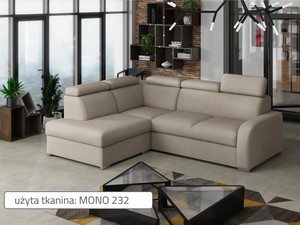 Extendable corner sofa bed Dave LXp+R+2r