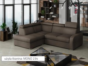 Extendable corner sofa bed Dave LXp+R+2r