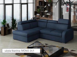 Extendable corner sofa bed Dave LXp+R+2r