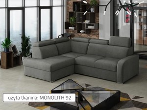 Extendable corner sofa bed Dave LXp+R+2r