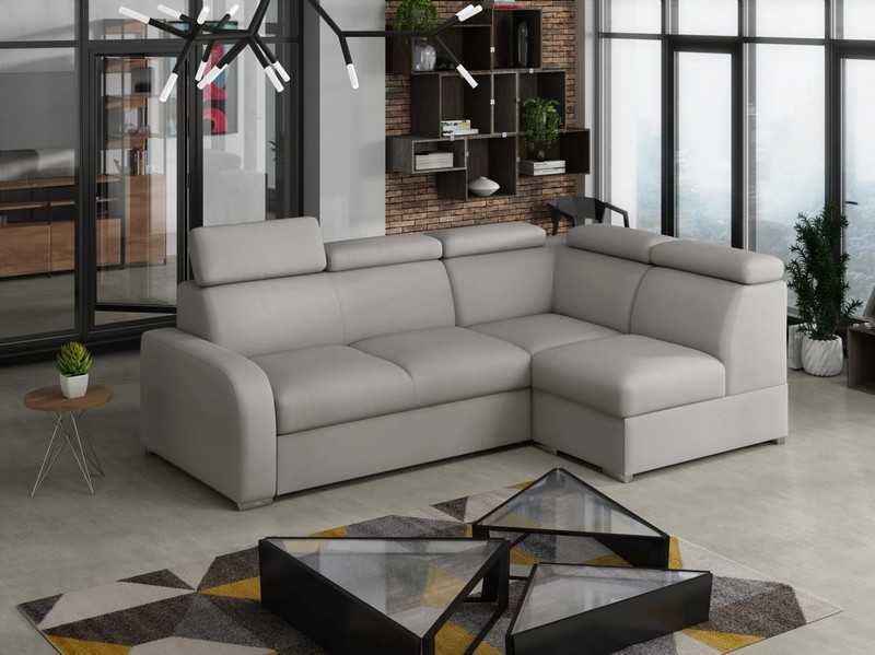 Extendable corner sofa bed Dave 2r+R+1p(65 bb)