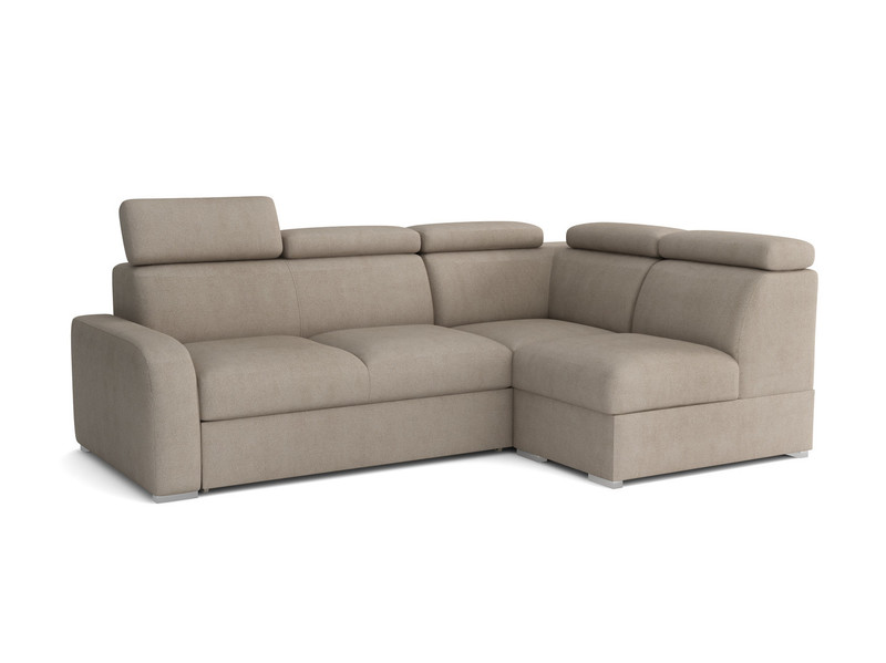 Extendable corner sofa bed Dave 2r+R+1p(65 bb)