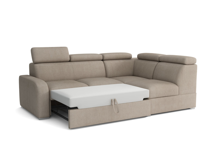 Extendable corner sofa bed Dave 2r+R+1p(65 bb)