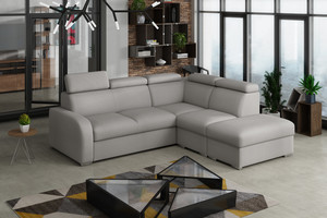 Extendable corner sofa bed Dave 2r+R+1p(65)+PUFA p