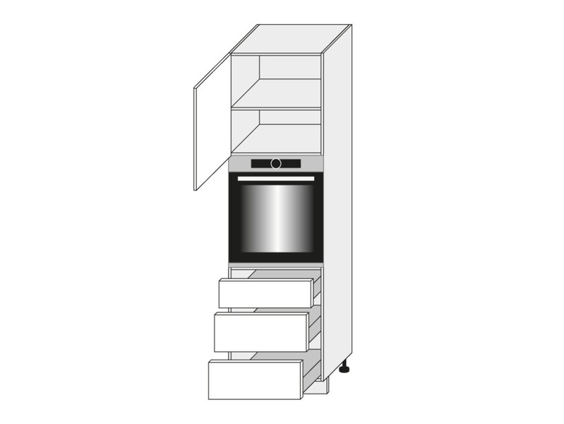 Cabinet for oven Tivoli D14/RU/3R
