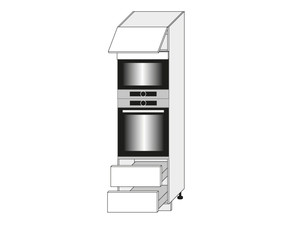 Шкаф для духовки и микроволновой печи Tivoli D14/RU/2R 284