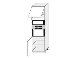 Шкаф для духовки и микроволновой печи Napoli D14/RU/60/207 P