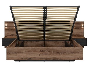 Bed with lift up storage ID-23301