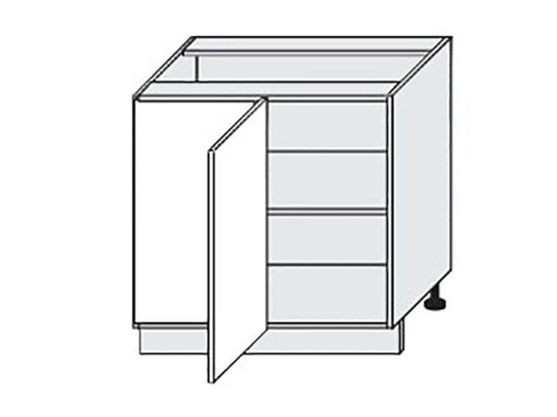 Base corner cabinet Carrini D13U L