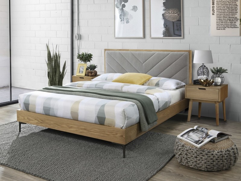 Bed with slatted base ID-23456