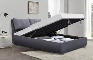 Bed with lift up storage ID-23457