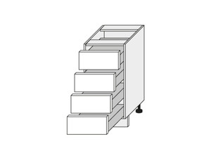 Apakšējais skapītis Carrini D4R/40