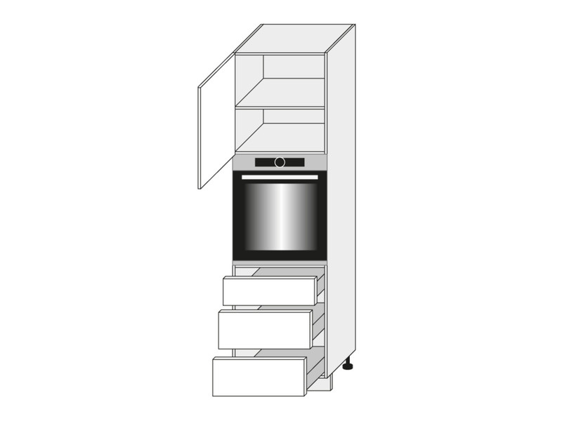 Cabinet for oven Carrini D14/RU/3R L