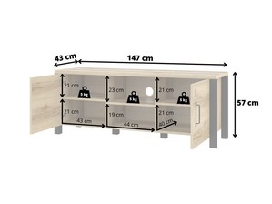 TV plaukts Evoke typ 41