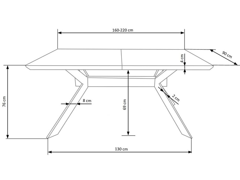 Extendable table ID-23521