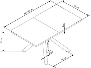 Extendable table ID-23559
