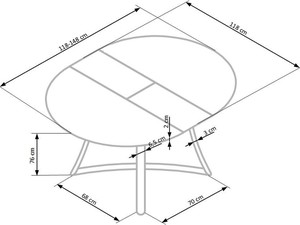 Galds izvelkams ID-23621