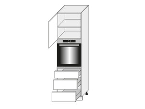 Cabinet for oven Treviso D14/RU/3R L