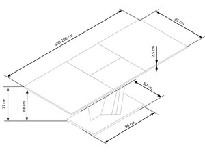 Galds izvelkams ID-23701