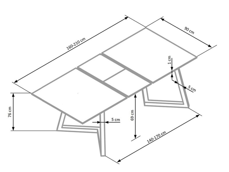 Galds izvelkams ID-23709