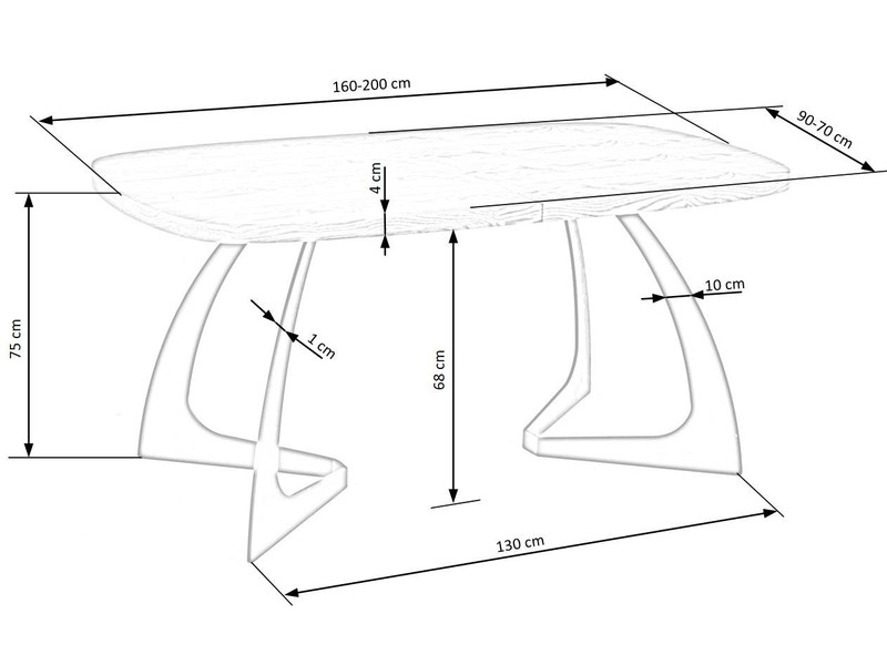 Extendable table ID-23717