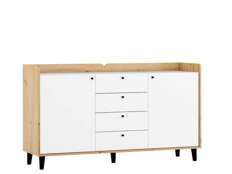 Ozols Artisan / Balts pulēts
