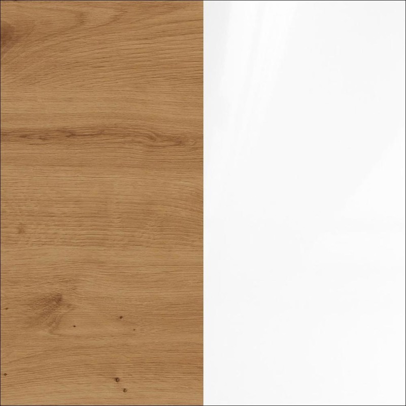 Ozols Artisan / Balts pulēts