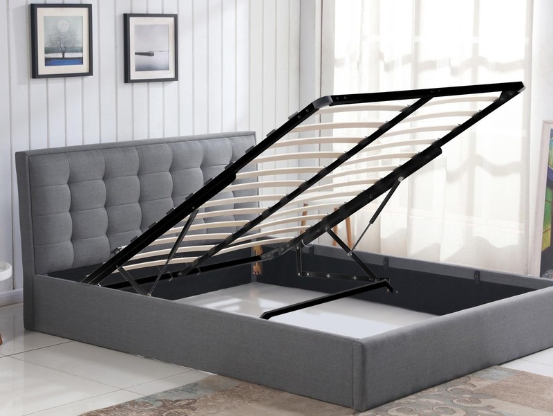 Bed with lift up storage ID-23875