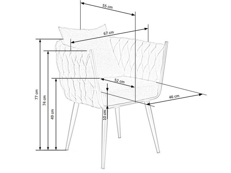 Atpūtas krēsls ID-23913