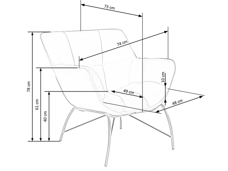 Atpūtas krēsls ID-23929