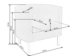 Atpūtas krēsls ID-23937
