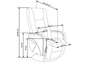 Atpūtas krēsls ID-23968