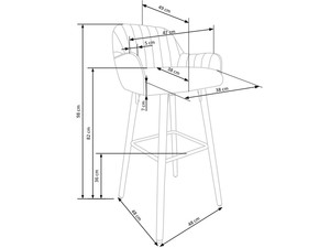 Bāra krēsls ID-23986