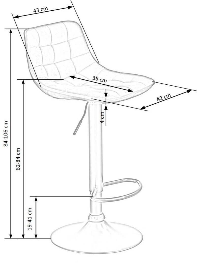 Bāra krēsls ID-23987