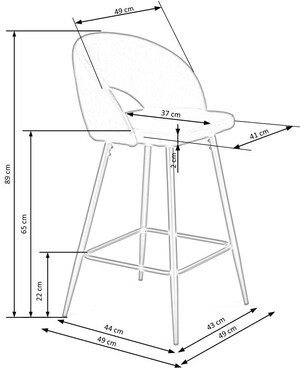 Bāra krēsls ID-23988