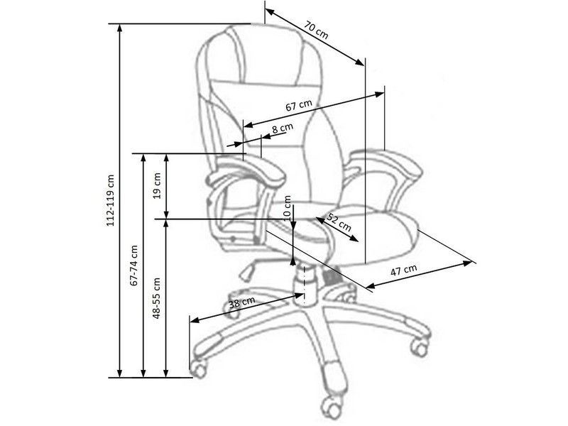 Datorkrēsls ID-24010