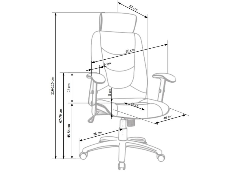 Datorkrēsls ID-24035