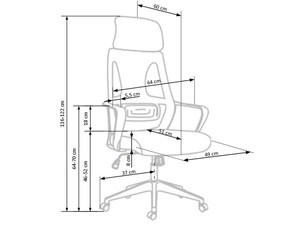 Datorkrēsls ID-24064