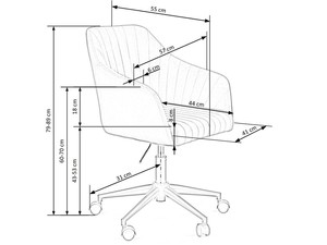 Datorkrēsls ID-24071