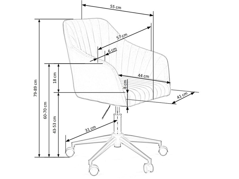 Datorkrēsls ID-24071