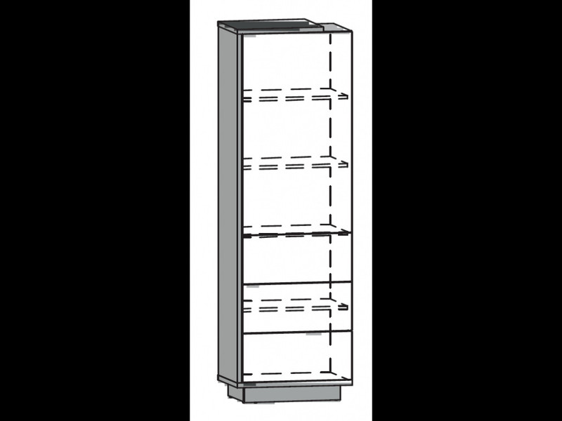 Shelf with doors ID-24308