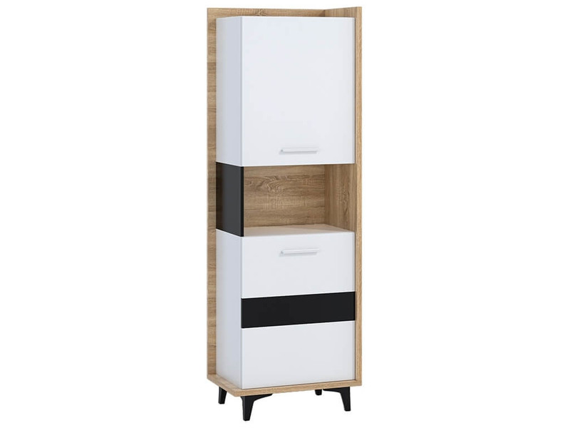 Ozols Sonoma / Balts / Melns