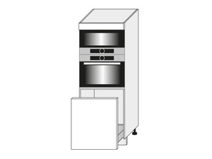Шкаф для духовки и микроволновой печи Silver Dab Kraft D5AM/60/154