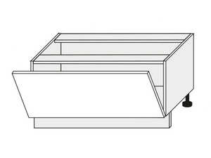 Base cabinet Silver Sonoma D1K/90