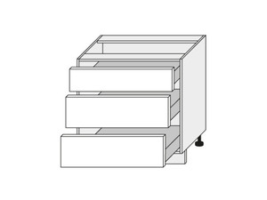 Base cabinet Bonn D3A/80
