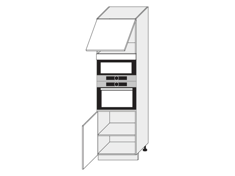 Шкаф для духовки и микроволновой печи Bonn D14/RU/60/207