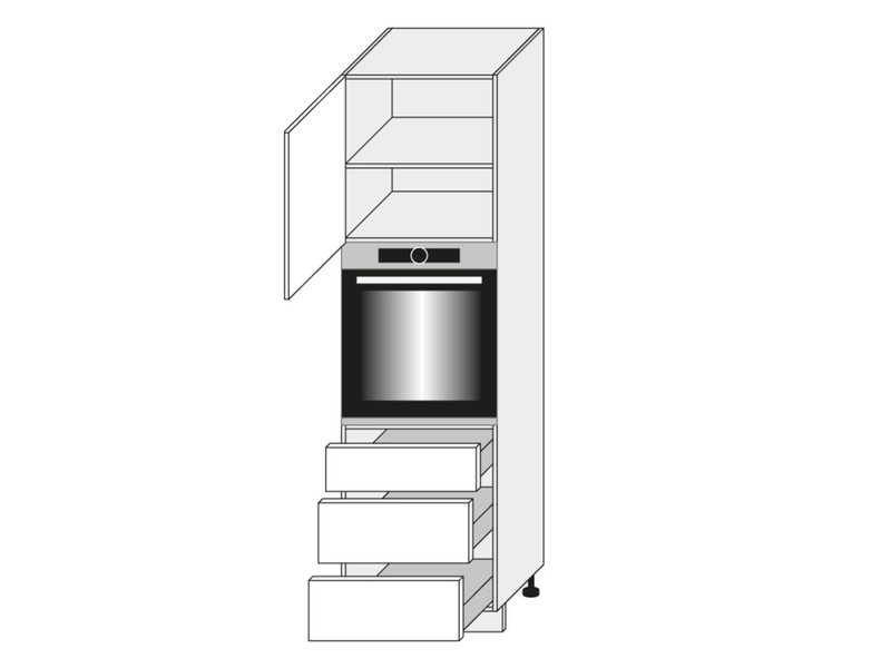 Шкаф для духовки Bonn D14/RU/3M