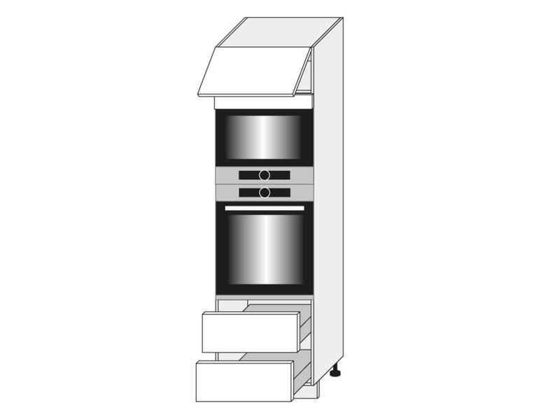 Шкаф для духовки и микроволновой печи Bonn D14/RU/2M 284