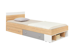 Кровать с ящиком для белья  ID-25163