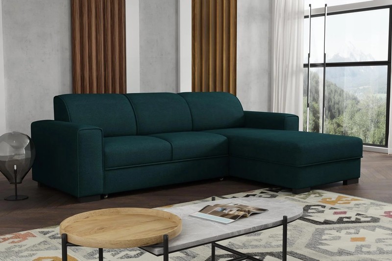 Extendable corner sofa bed Margo